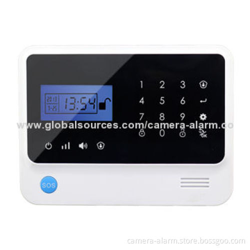 SMS Prompt Wireless GSM Alarm System, Rechargeable Battery, 4-channel Relay Output